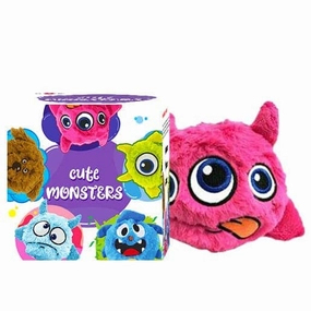 Pawsindia Trembling Monster Toy for Dogs (Pink)
