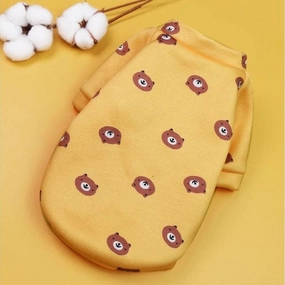 Pet Clothes Bear Pattern