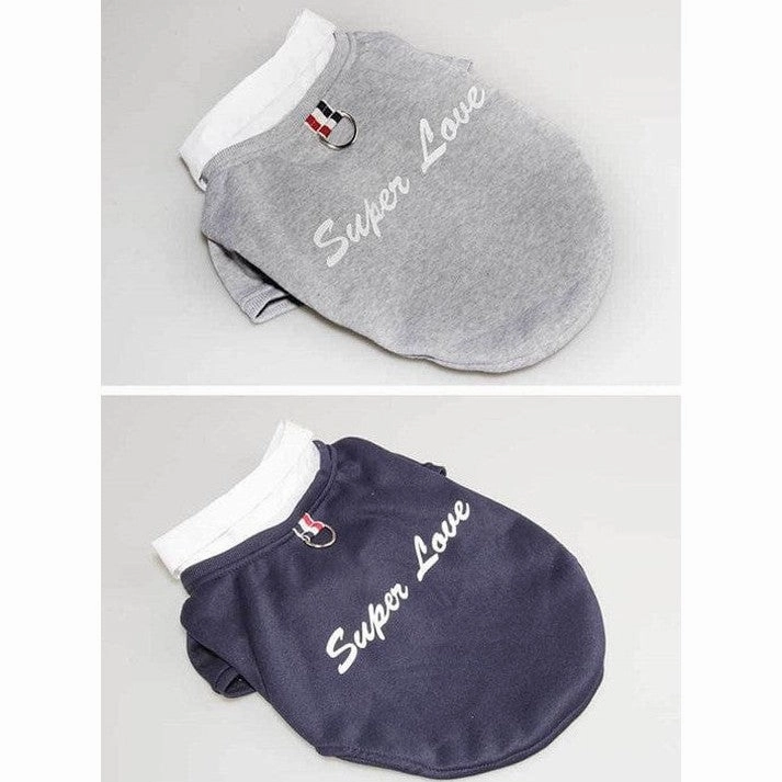 Pet Cloths Gray