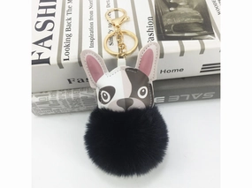 Pet Keychain  Black 7.5~8cm