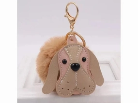 Pet Keychain  Khaki 8cm