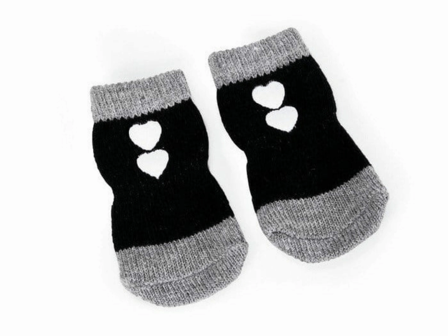 Pet socks - black - MD - size 2
