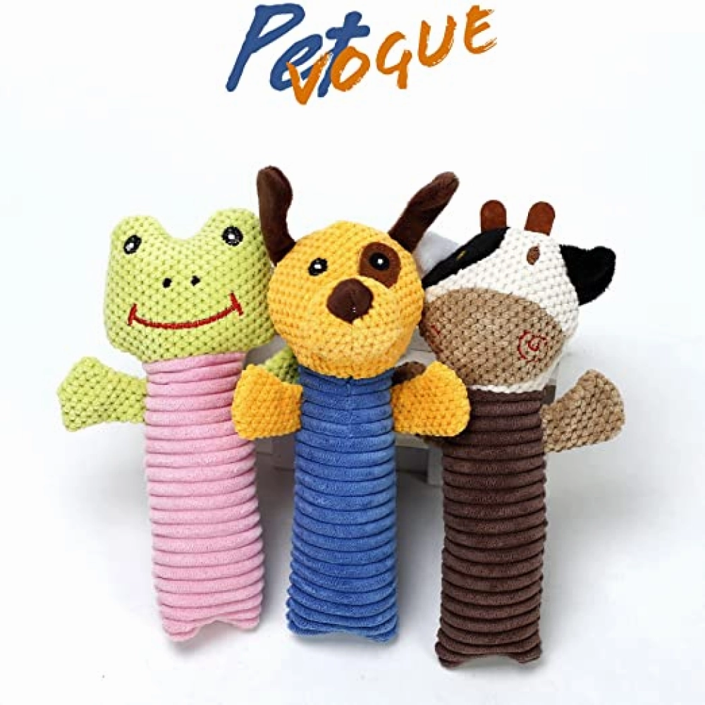 Pet Vogue Dog Shaped Plush Toy for Dogs
