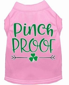 Pinch Proof Screen Print Dog Shirt in Many Colors