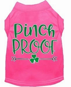 Pinch Proof Screen Print Dog Shirt in Many Colors