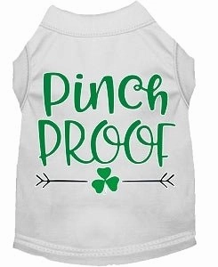 Pinch Proof Screen Print Dog Shirt in Many Colors