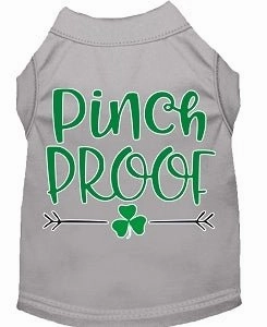 Pinch Proof Screen Print Dog Shirt in Many Colors