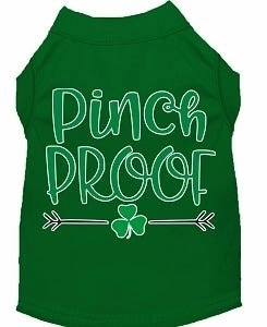 Pinch Proof Screen Print Dog Shirt in Many Colors