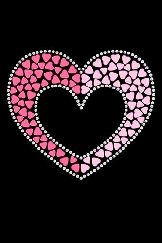 Pink & Light Pink Nailhead Hearts Bandana- Many Colors