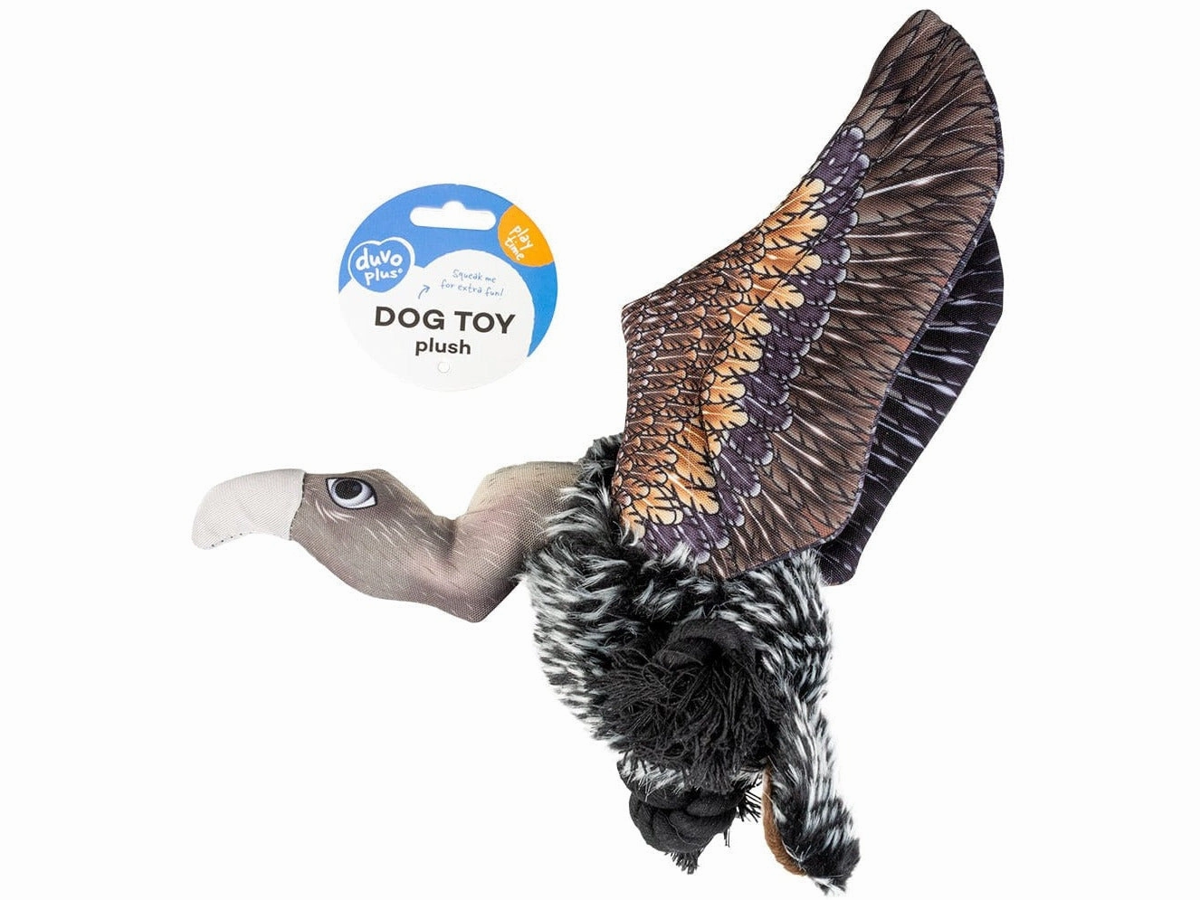 Pluche Flying Vulture 9X27X26Cm Mixed Colors