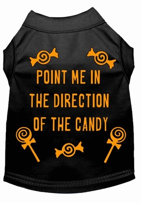 Point Me In The Direction Of The Candy Shirt
