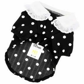 Polka Dot Black Cat Clothes