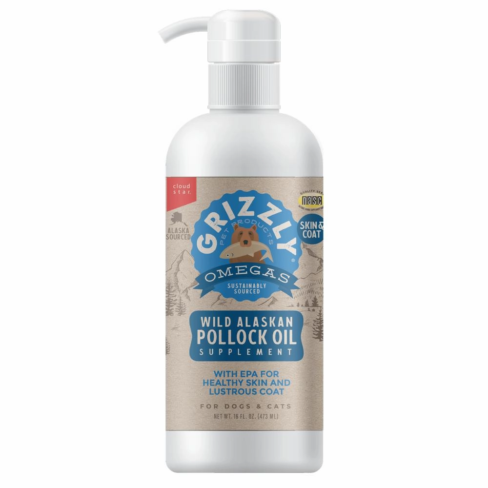 Pollock Oil Dog Food Supplement