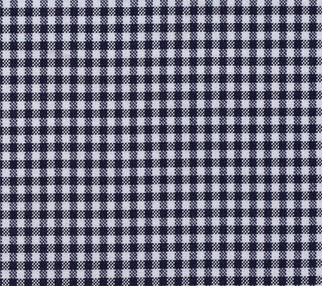 Preppy Navy Blue Gingham Seersucker Dog Bow Tie Collar