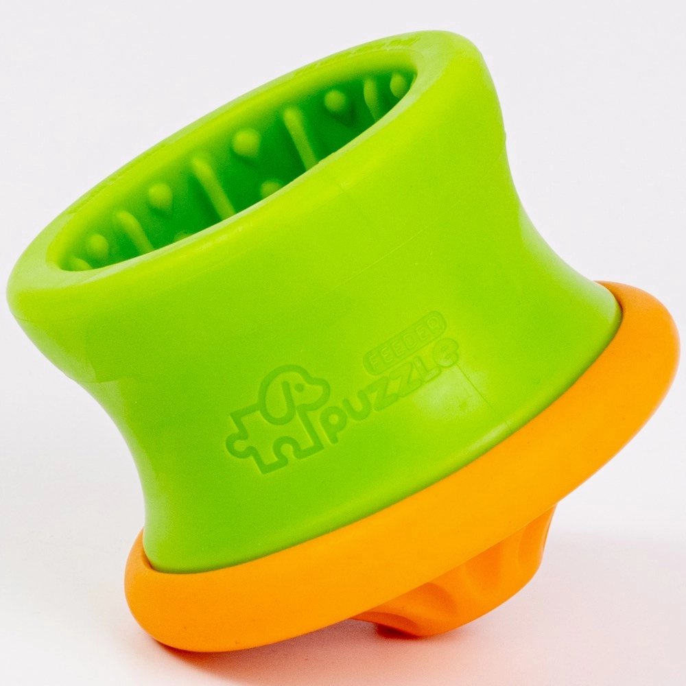 Puzzle Feeder Tumbler Interactive Dog Toy (Small / Medium)