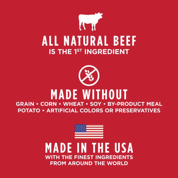 Raw Boost All Life Stages Freeze - Dried All Natural Beef Raw Mixers For Dogs