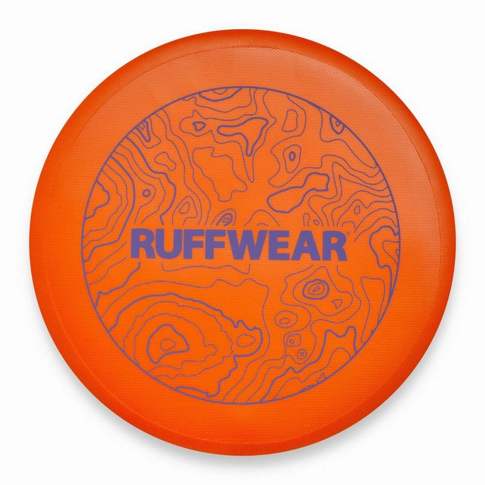 Ruffwear Camp Flyer Frisbee Dog Toy (Mandarin Orange)