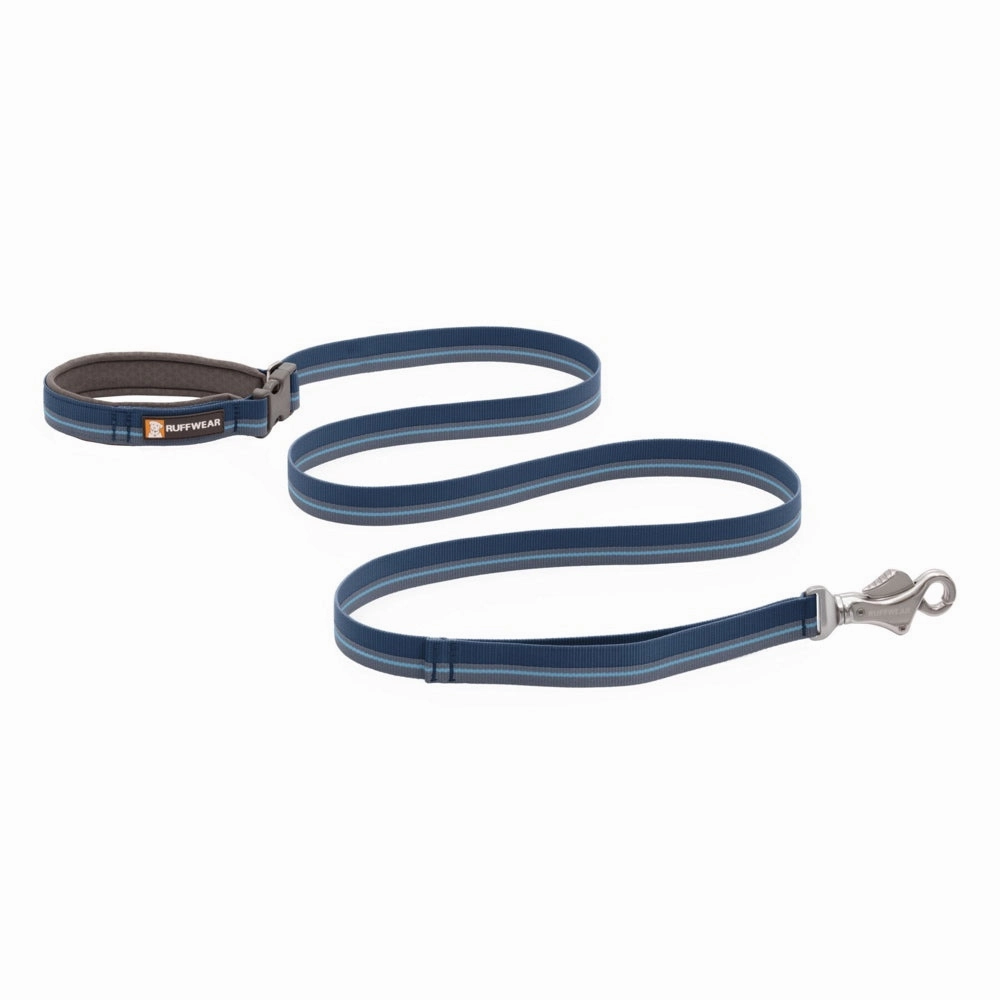 Ruffwear Flat Out Patterned Multi-Function Dog Leash (Blue Horizon)