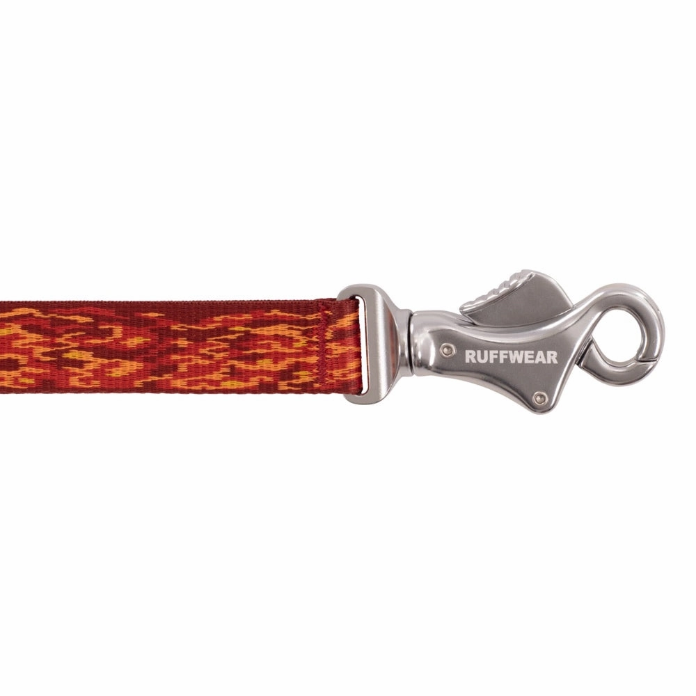 Ruffwear Flat Out Patterned Multi-Function Dog Leash (Ember Distortion)