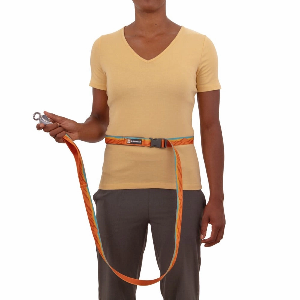 Ruffwear Flat Out Patterned Multi-Function Dog Leash (Fall Mountains)