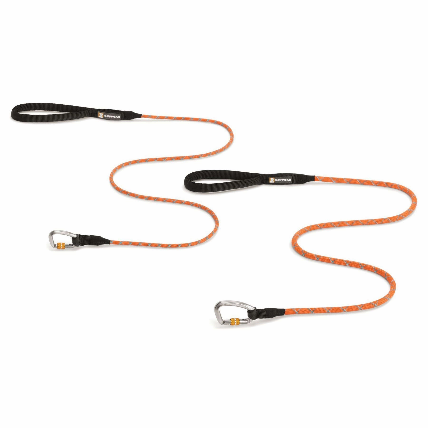 Ruffwear Knot-a-Leash Reflective Rope Dog Leash (Pumpkin Orange)