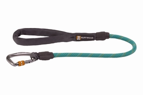 Ruffwear Knot-a-Long Reflective Rope Traffic Dog Leash (Aurora Teal)
