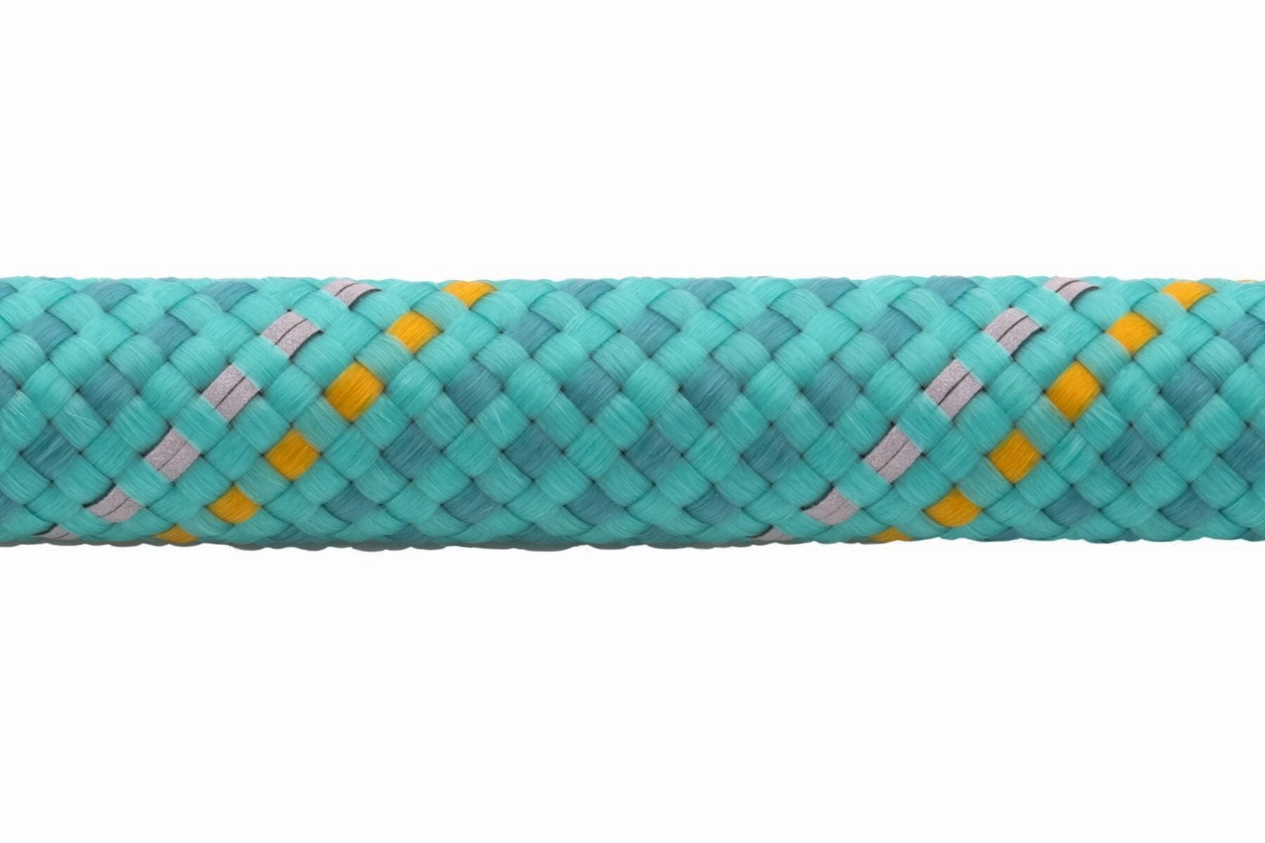 Ruffwear Knot-a-Long Reflective Rope Traffic Dog Leash (Aurora Teal)