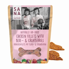 Sana Air Dried Chicken Fillets with Blueberries & Cranberries