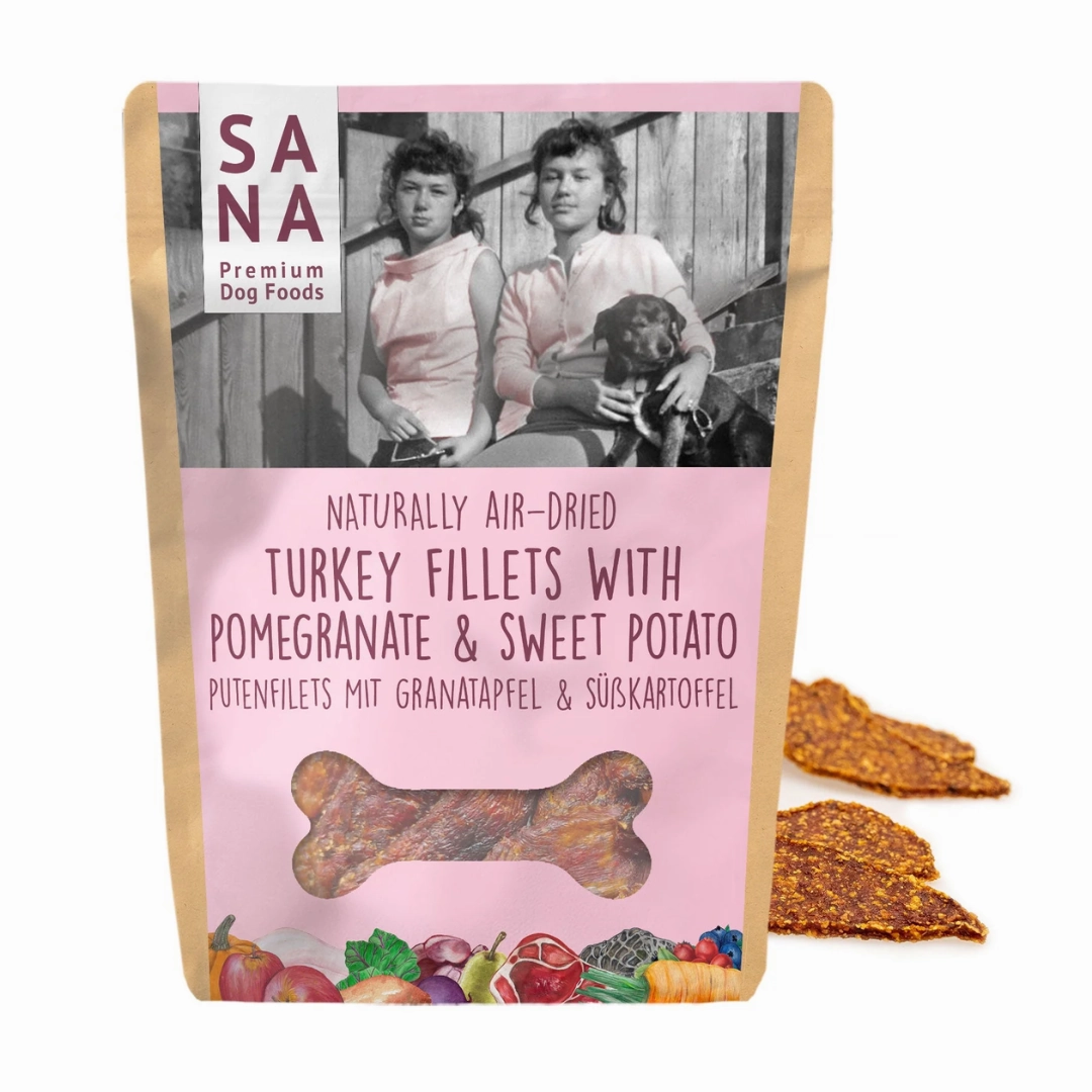 Sana Air Dried Turkey Fillets with Pomegranate & Sweet Potato