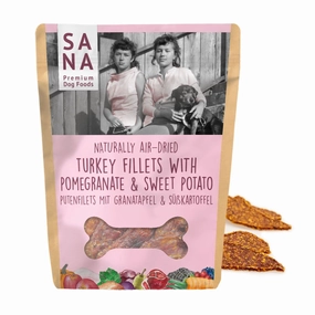 Sana Air Dried Turkey Fillets with Pomegranate & Sweet Potato