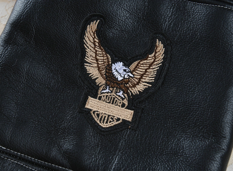 Screaming Eagle Leather Dog Jacket