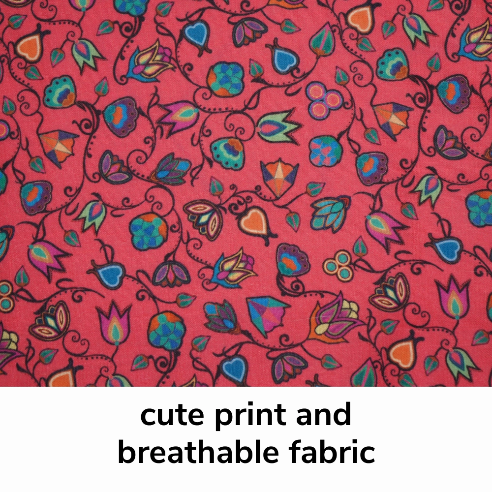 Skatrs Bold Fuchsia Printed Dress for Dogs and Cats (Pink)