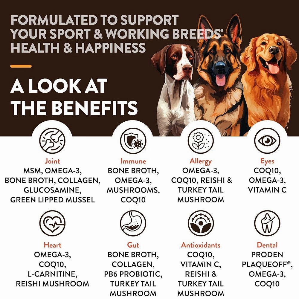 Specifically Supplement for Sport & Working Breed Dogs