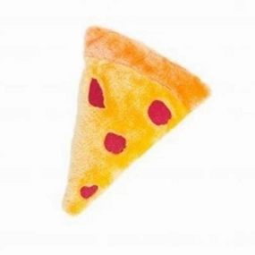 Squeakie Emoji Pizza Slice Dog Toy