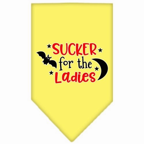 Sucker for the Ladies Screen Print Bandana in Many Colors
