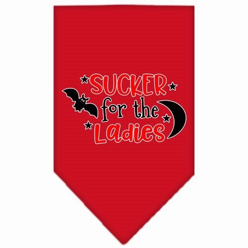 Sucker for the Ladies Screen Print Bandana in Many Colors