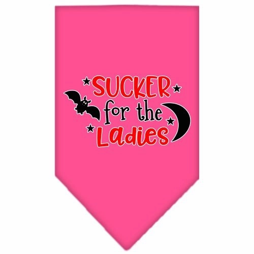 Sucker for the Ladies Screen Print Bandana in Many Colors