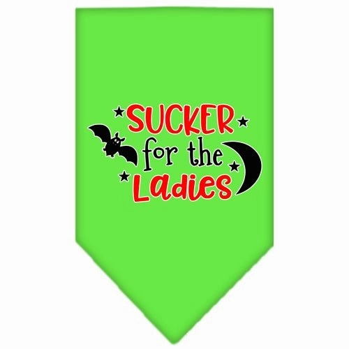 Sucker for the Ladies Screen Print Bandana in Many Colors