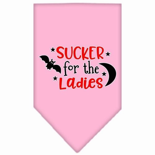 Sucker for the Ladies Screen Print Bandana in Many Colors