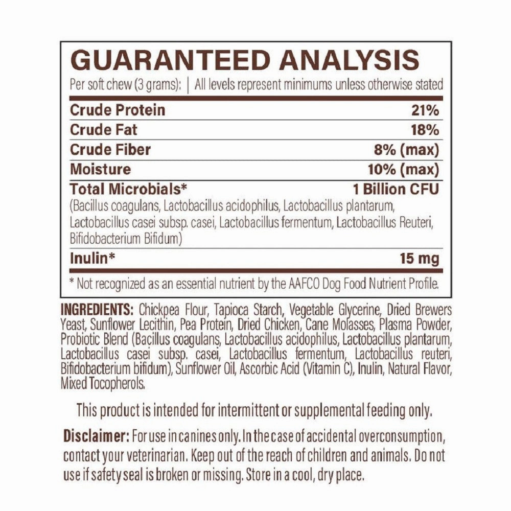 Super-Flora Probiotic Supplement for Dogs