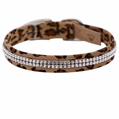 Susan Lanci 2 Row Giltmore Collar- Jungle Print Collection
