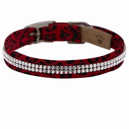 Susan Lanci 2 Row Giltmore Collar- Jungle Print Collection