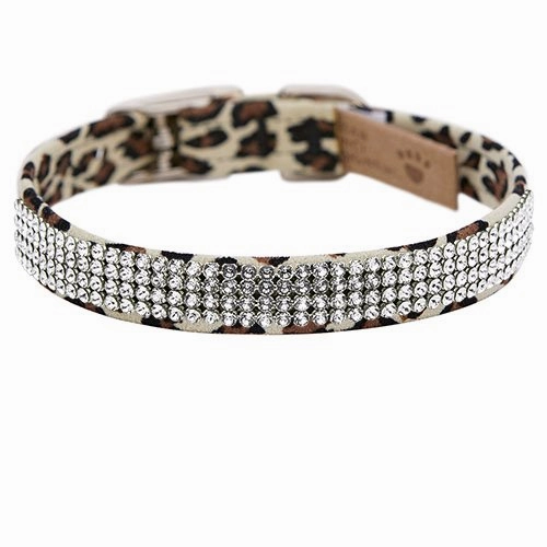 Susan Lanci 4 Row Giltmore Collar- Jungle Print Collection