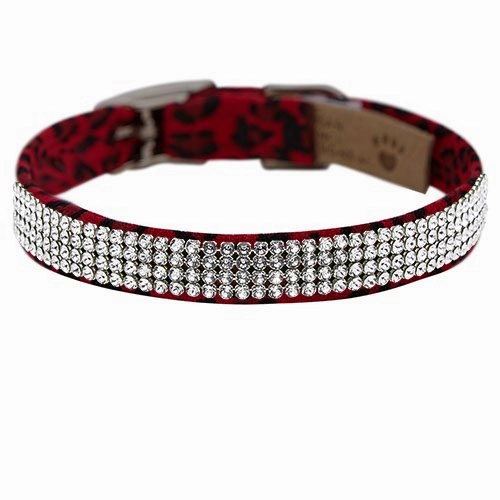 Susan Lanci 4 Row Giltmore Collar- Jungle Print Collection