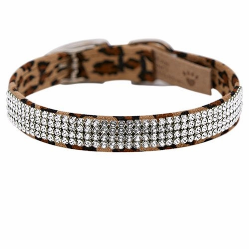 Susan Lanci 4 Row Giltmore Collar- Jungle Print Collection