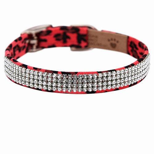 Susan Lanci 4 Row Giltmore Collar- Jungle Print Collection