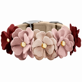 Susan Lanci Autumn Rosewood Spice Bouquet Collar