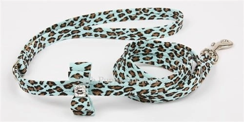 Susan Lanci Big Bow Collar- Jungle Print Collection