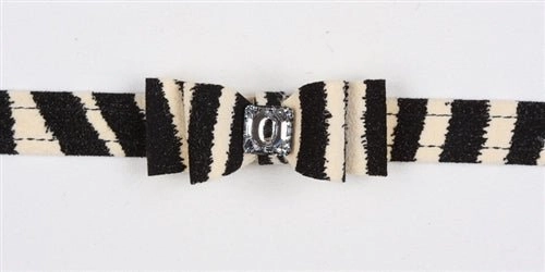 Susan Lanci Big Bow Collection Ultrasuede Collar in Many Colors
