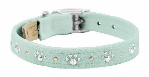 Susan Lanci Crystal Paws Ultrasuede Collars in Many Colors